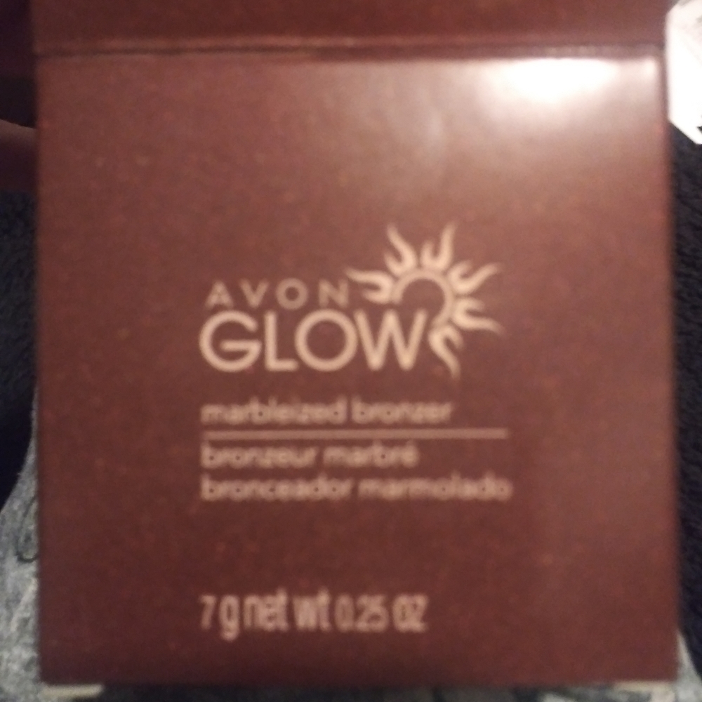 Glow marbleized bronzer